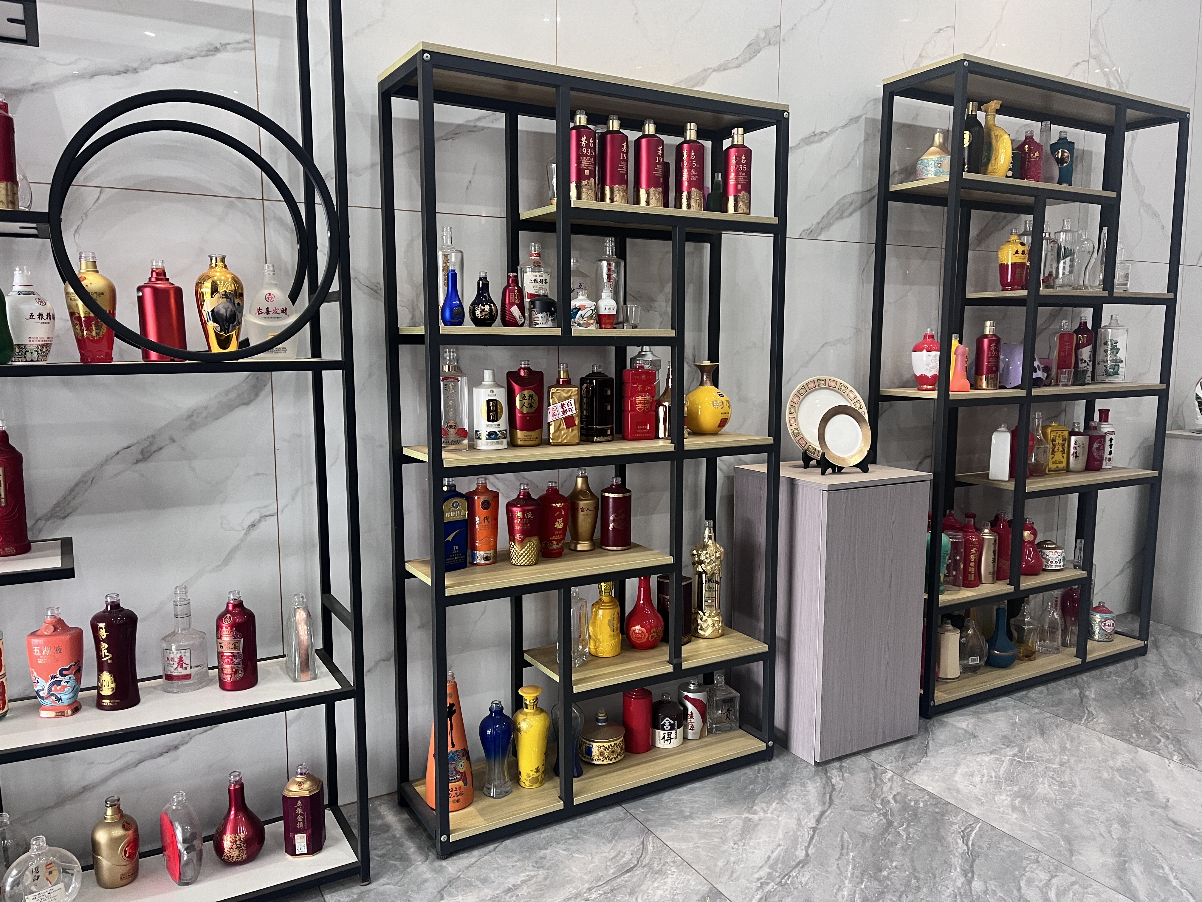 शराब की बोतल पर लेबल